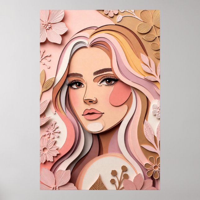 Affiche Soft Bloom Muse (Devant)
