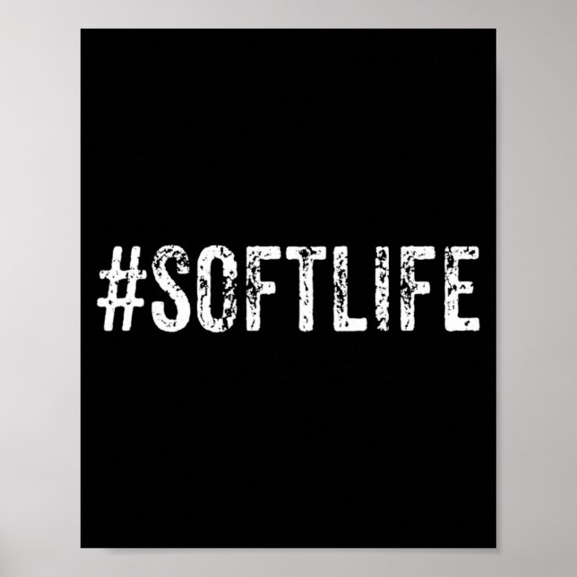 Affiche Soft Life Dont Stress Stress Softlife Softli  (Devant)