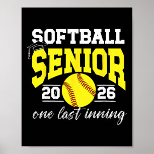 Affiche Softball Senior 2026 Dernière Manche Softball Seni