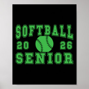 Affiche Softball Soirée des Seniors Softball Promotion 202