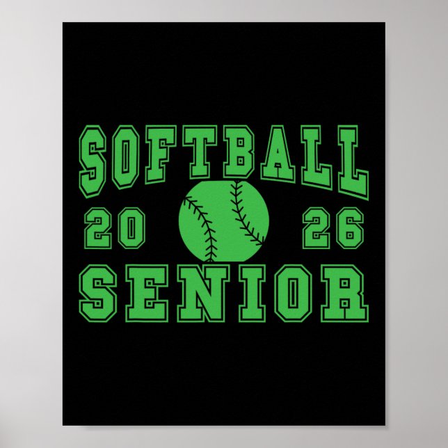 Affiche Softball Soirée des Seniors Softball Promotion 202 (Devant)