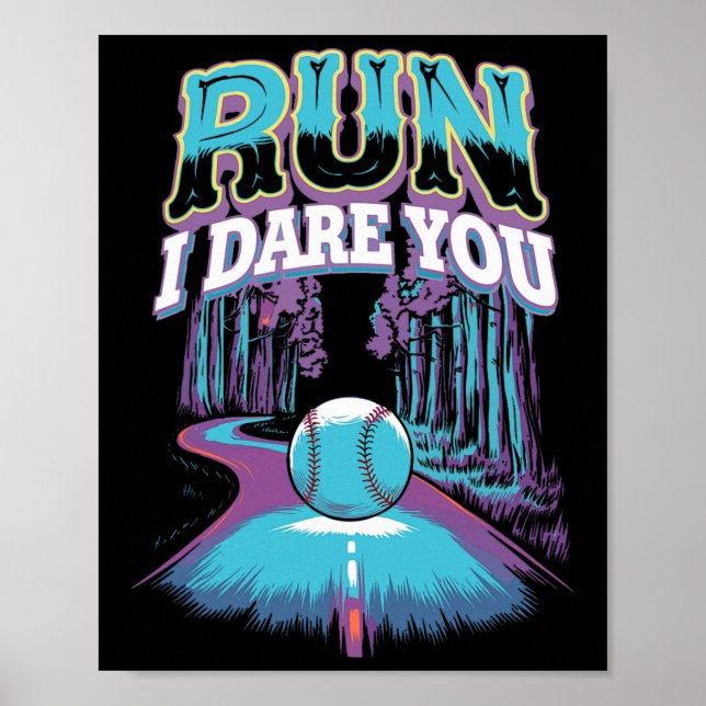 Affiche Softll Catcher Run I Dare You Design _1  (Devant)