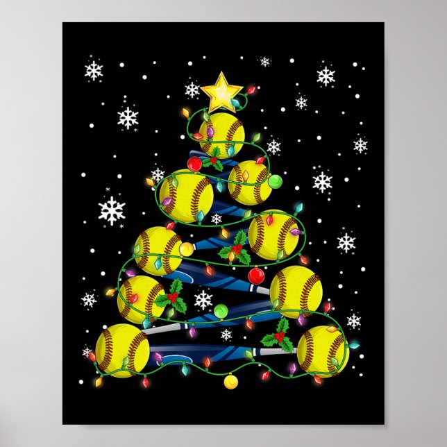 Affiche Softll Christmas Tree Merry Christmas Pajamas Men  (Devant)