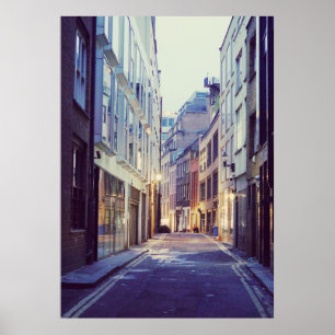 Affiche Soho London Street scene