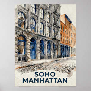 Affiche SoHo Manhattan