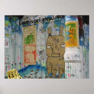 Affiche Soho Street Art