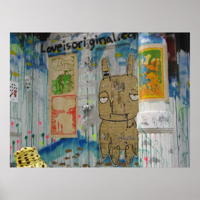 Affiche Soho Street Art (Devant)