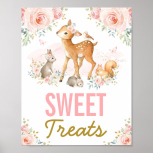 Affiche Soins sucrés / Fête des animaux de bois