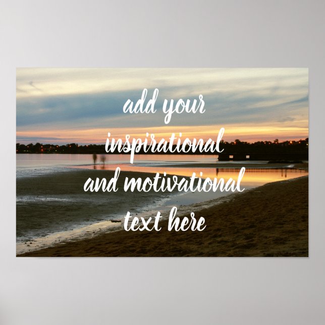 Affiche Soirée à la plage (Devant)