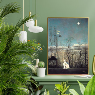 Affiche Soirée carnavalesque par Henri Rousseau