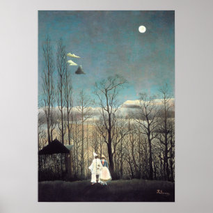 Affiche Soirée de Carnaval par Henri Rousseau