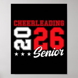 Affiche Soirée de fin d'études de Cheerleading Senior 2026
