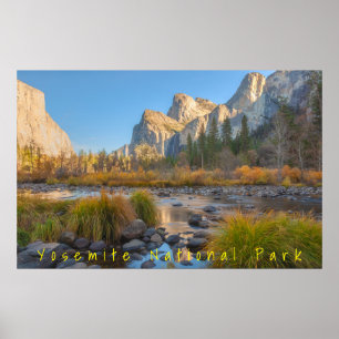 Affiche Soirée de la vallée de Yosemite