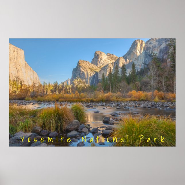 Affiche Soirée de la vallée de Yosemite (Devant)