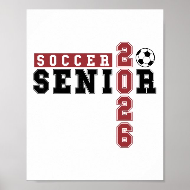 Affiche Soirée des finissants de soccer 2026  (Devant)