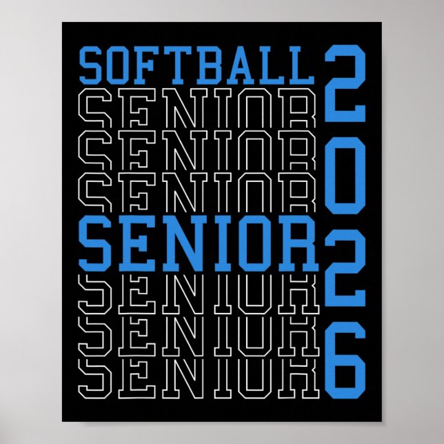 Affiche Soirée des finissants de softball 2026 (Devant)