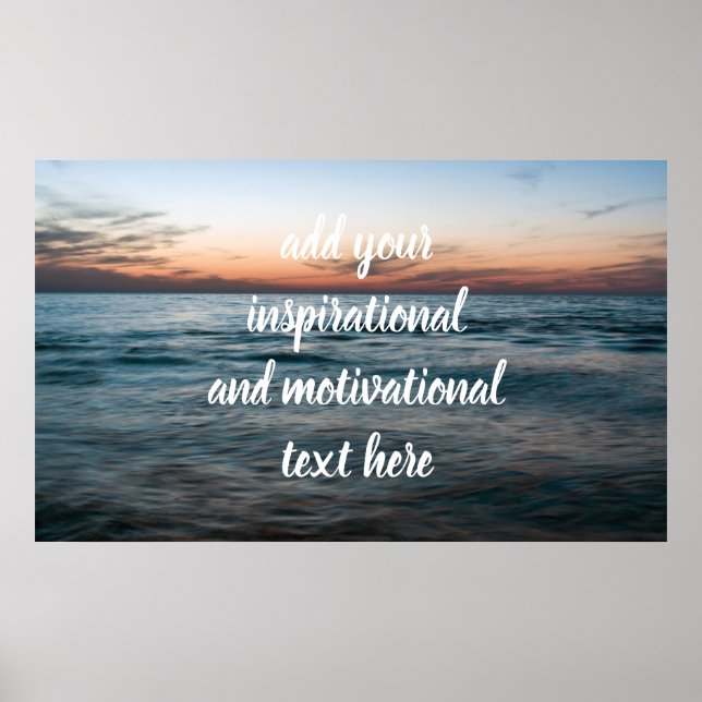 Affiche Soirée en mer (Devant)