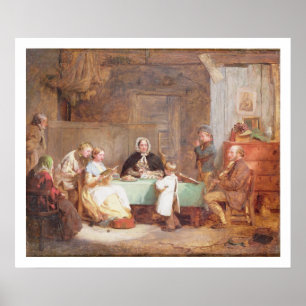 Affiche Soirée musicale (huile sur toile) 2