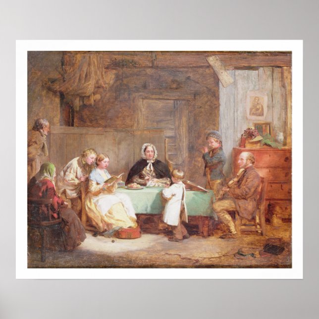 Affiche Soirée musicale (huile sur toile) 2 (Devant)