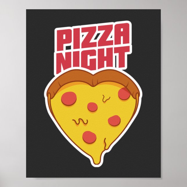 Affiche Soirée Pizza (Devant)