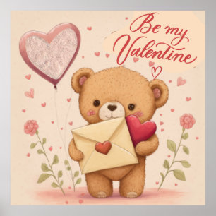 Affiche Sois ma Saint Valentin