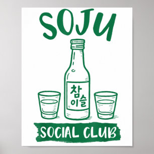 Affiche Soju Lover Social Club Drame Team K-drama K-pop