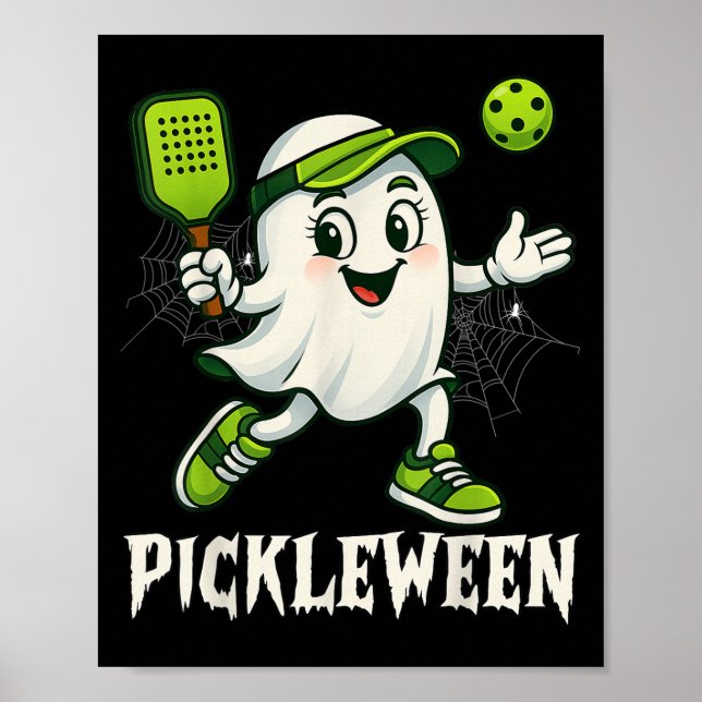 Affiche Soky Boo Ckleball Halloween Ghost Womens  (Devant)