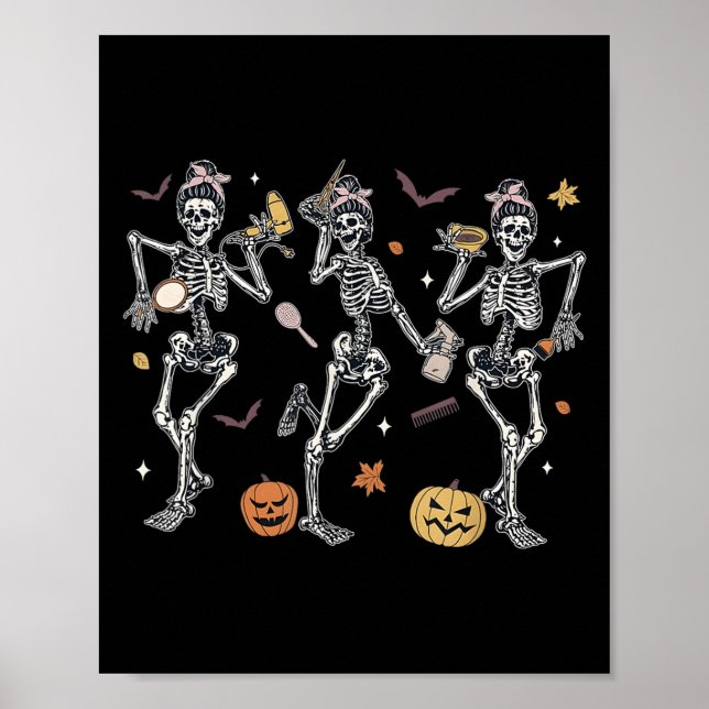 Affiche Soky Coiffeur Bow Crew Coiffeur Halloween Ma (Devant)