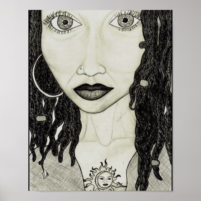 Affiche Sol pour l'impression âme (Devant)