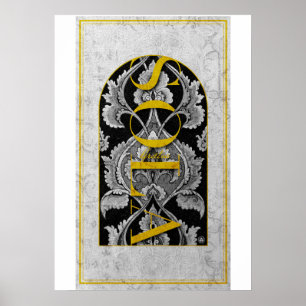 AFFICHE SOLA GRATIE CHRÉTIENNE SEULE