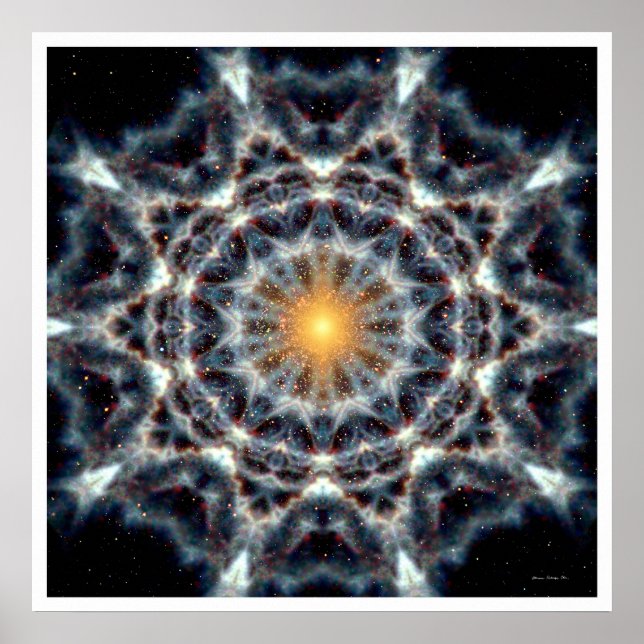 Affiche Solaire Mandala 4 (Devant)