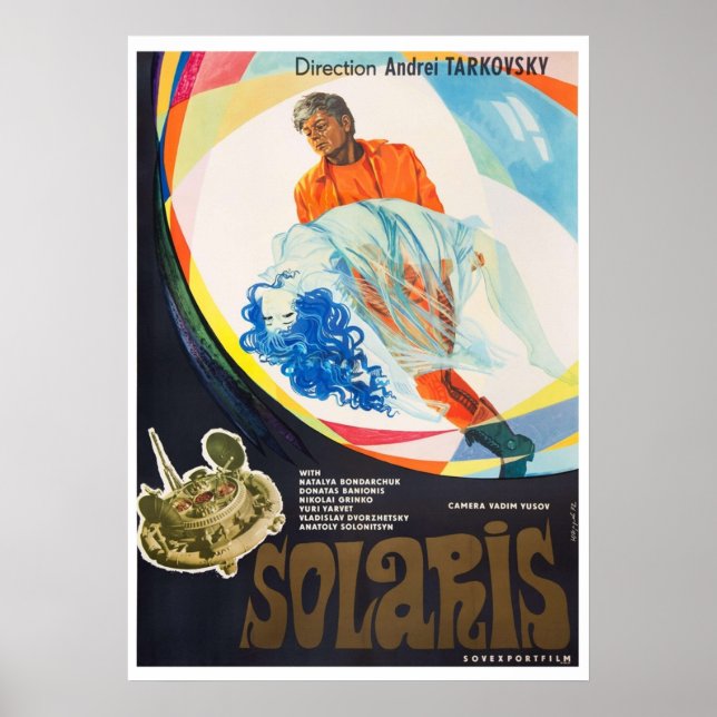 Affiche Solaris 1972  Film Vintage (Devant)