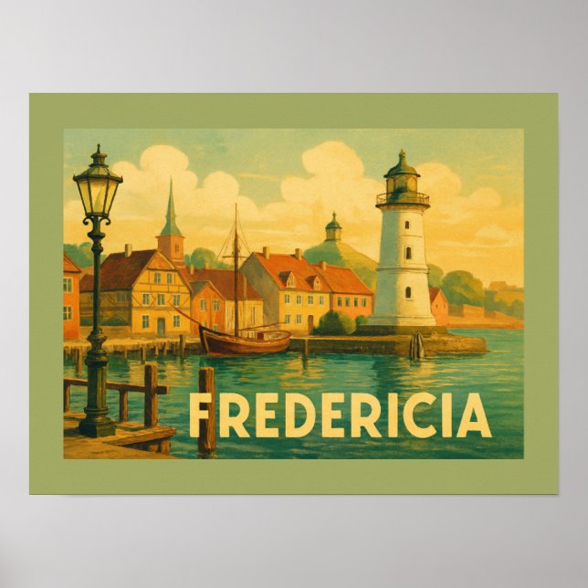 Affiche Soldat de Fredericia Danemark (Devant)