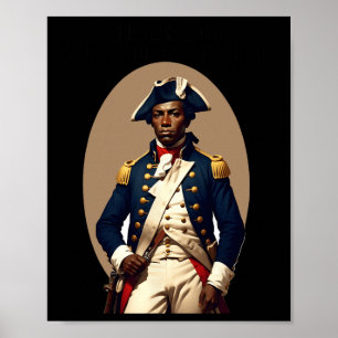 Affiche Soldat de guerre révolutionnaire du patriote afric
