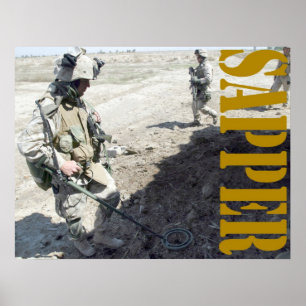 Affiche Soldat du génie