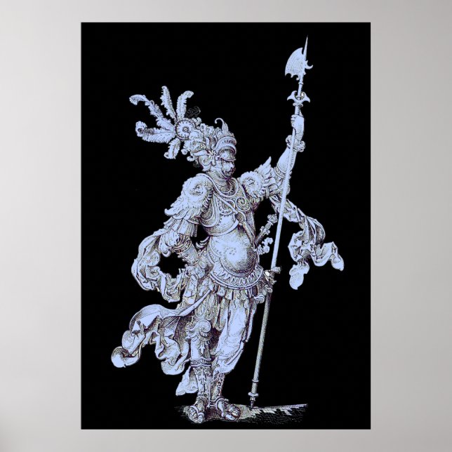 Affiche soldat du XVIIe siècle (Devant)