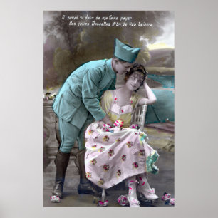 Affiche Soldat et amoureux