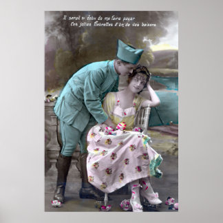 Affiche Soldat et amoureux