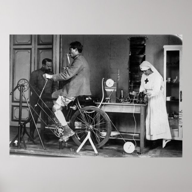 Affiche Soldat italien handicapé, années 1910 (Devant)