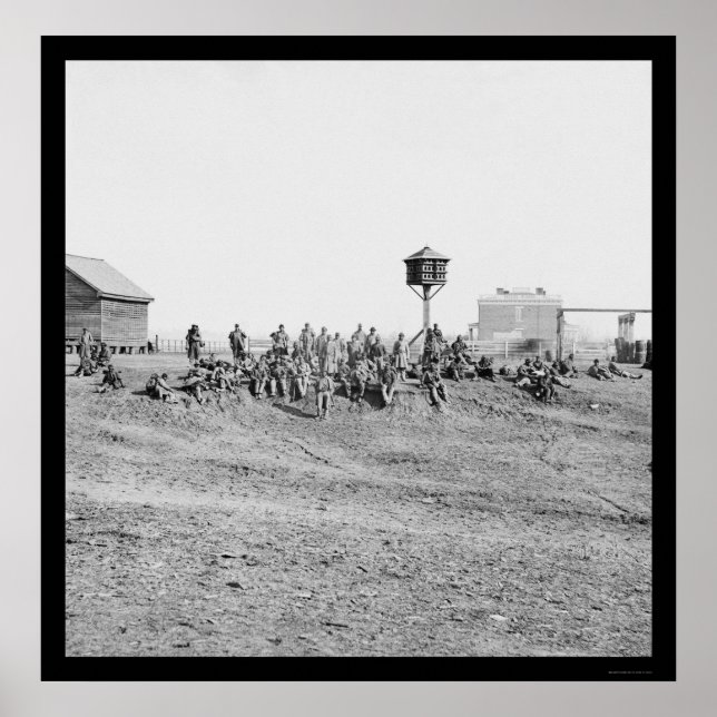 Affiche Soldats afro-américains 1865 (Devant)