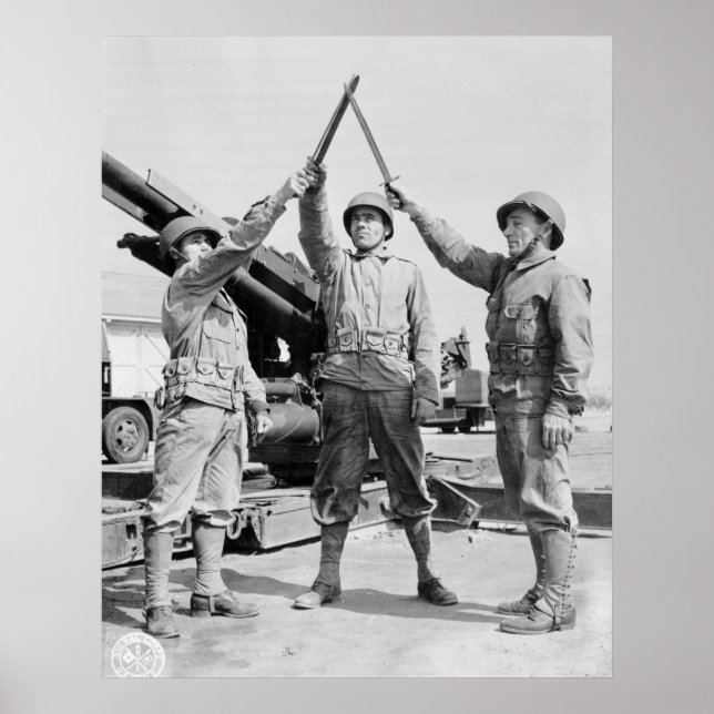 Affiche Soldats gréco-américains : 1943 (Devant)