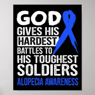 Affiche Soldats les plus sensibles Alopécie T