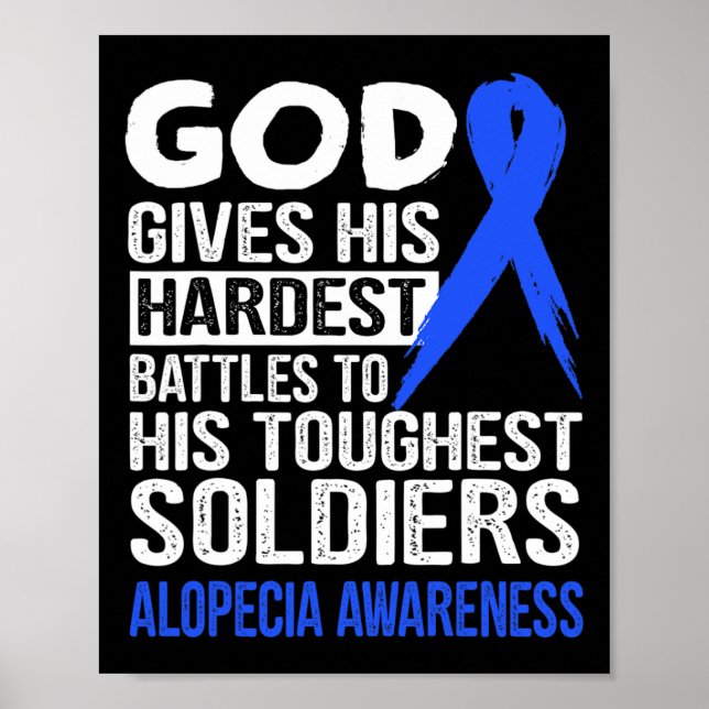 Affiche Soldats les plus sensibles Alopécie T (Devant)