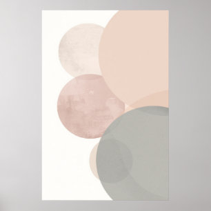 Affiche Solde géométrique minimal Abstrait