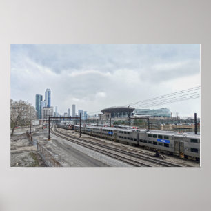 Affiche Soldier Field, Chicago, Illinois