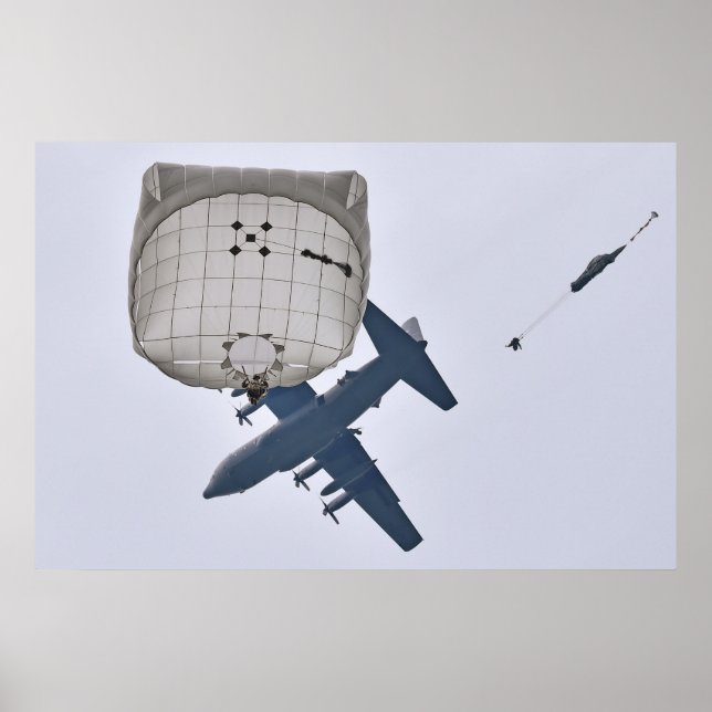 Affiche Soldiers Conduct Airborne Operations (Devant)