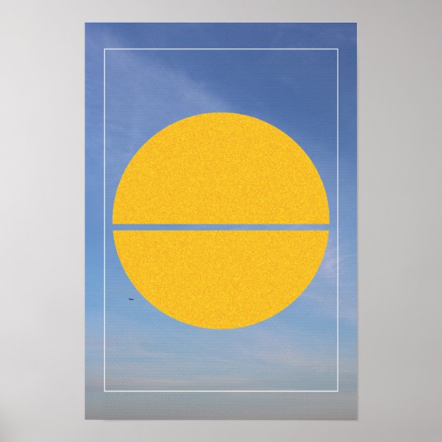 Affiche Soleil Brûlé - Conception Originale TMD (Devant)