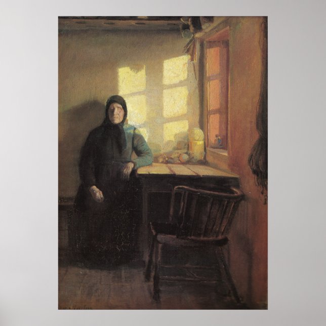 Affiche Soleil dans la salle aveugle 1880 (Devant)
