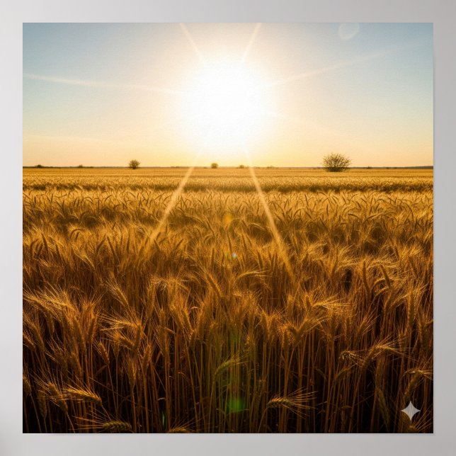 Affiche Soleil de midi intense (Devant)