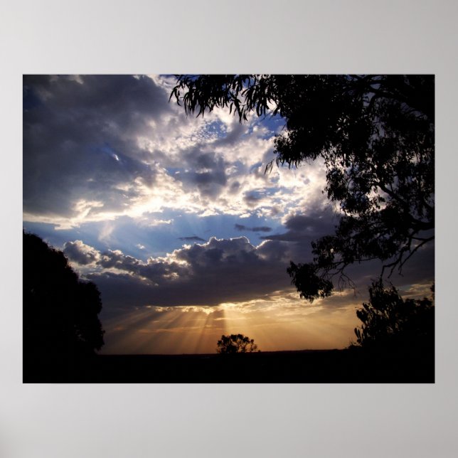 Affiche SOLEIL DU SOIR (Devant)